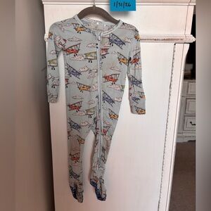 Airplane Print Posh Peanut Onesie